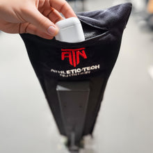 Load image into Gallery viewer, Micro Fibre Gym Towel With Hood And Zipper Pocket